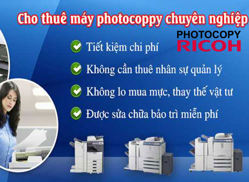 Chuyên cho thuê máy photocopy huyện Nhơn Trạch
