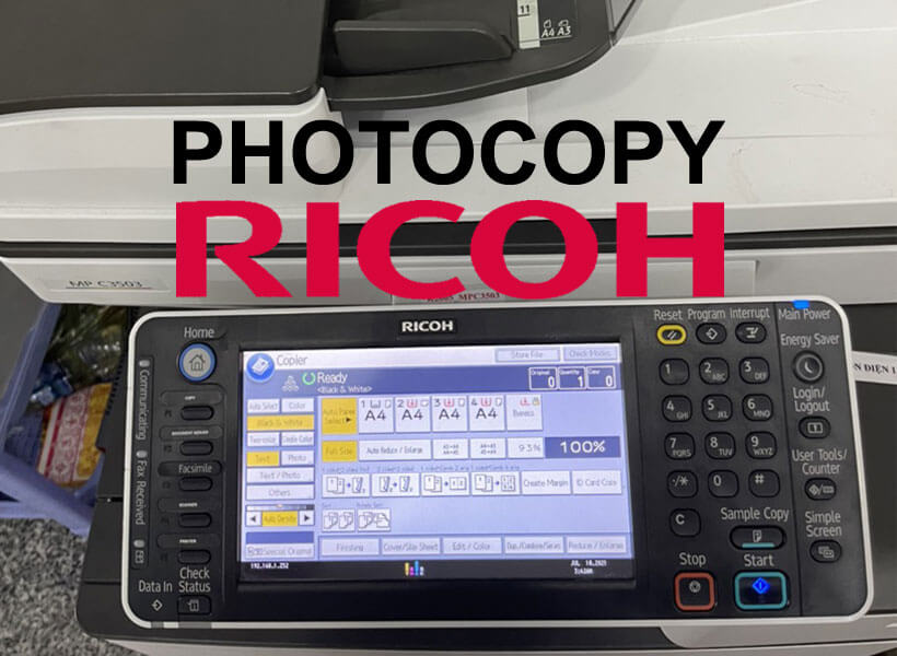 RICOHHCM bán máy photocopy uy tín tại TP. Thủ Đức