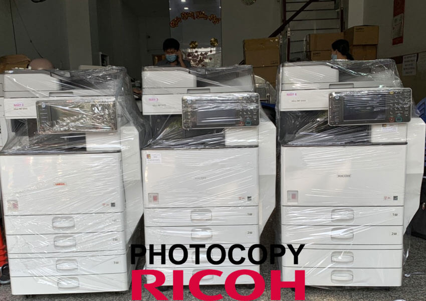 Máy photocopy được vệ sinh vô dầu mỡ trước khi giao cho quý khách hàng tại quận 7