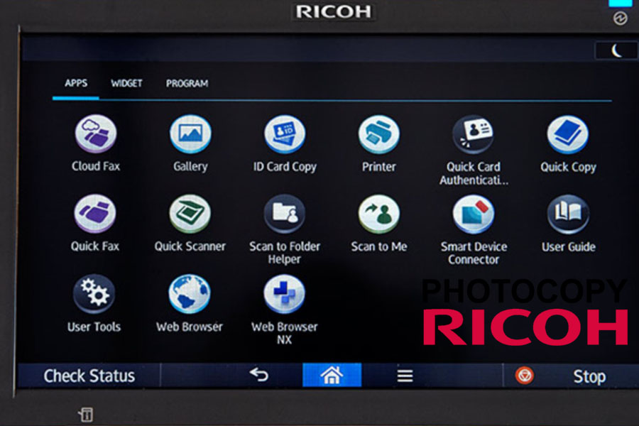 Máy photocopy Ricoh MP 6055 đầy đủ các tính năng cần thiết trong văn phòng