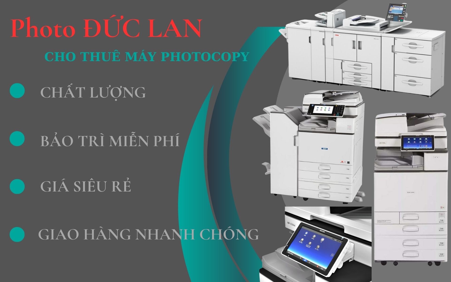 Để thuê được máy photocopy tại huyện Thống Nhất Đồng Nai uy tín không khó. Tuy nhiên bạn cần phải biết đến một số bí quyết riêng.