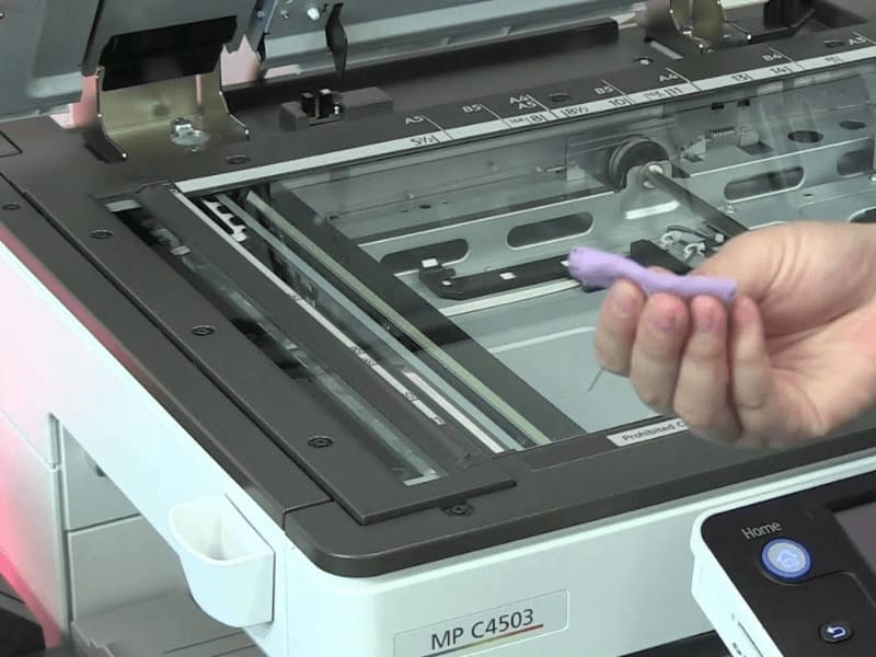 Dấu hiệu nhận biết máy Ricoh cần được chỉnh lại mực