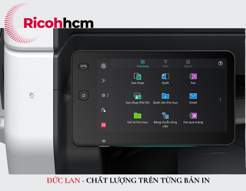 Đức Lan - Dịch vụ cho thuê máy photocopy màu uy tínGiao diện máy Fujifilm Apeos C5570 rất thân thiện