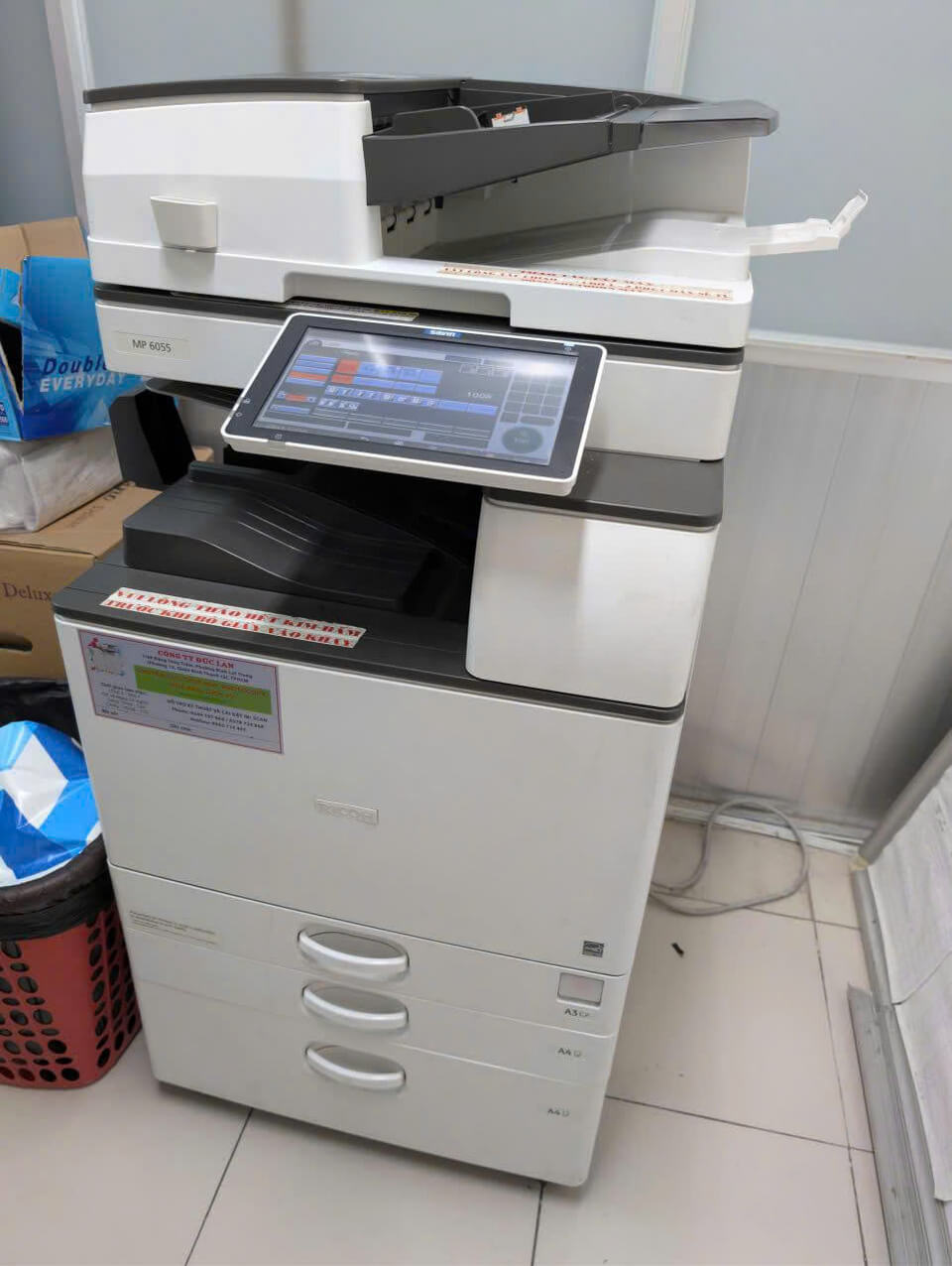 Giao máy tận nơi, lắp đặt nhanh chóng