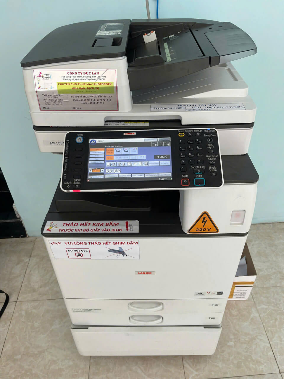 Bảo trì định kỳ khi sử dụng dịch vụ thuê máy photocopy tại Đức Lan