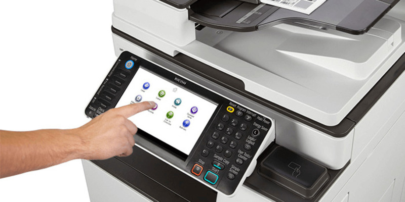 Công suất máy photocopy Ricoh là bao nhiêu W?