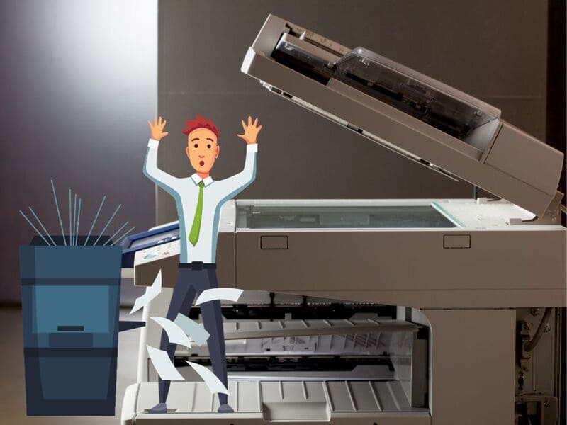 Máy photocopy có lưu dữ liệu không và lưu ở đâu