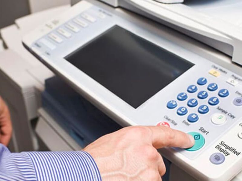 Mật khẩu mặc định của máy photocopy là bao nhiêu