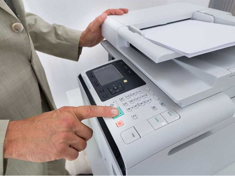 Hướng dẫn đặt mật khẩu cho máy photocopy Canon
