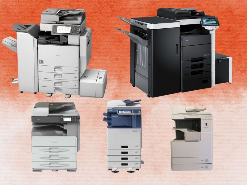 Các mức độ phân giải phổ biến của máy photocopy
