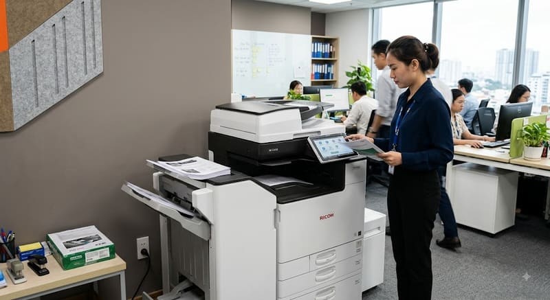 Nên mua máy photocopy A3 hay A4 cho văn phòng